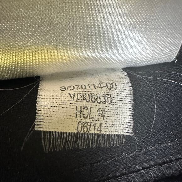 Banana Republic Women's Sloan Moto Zip Black Ankle Pants - Size 4 - Picture 6 of 9